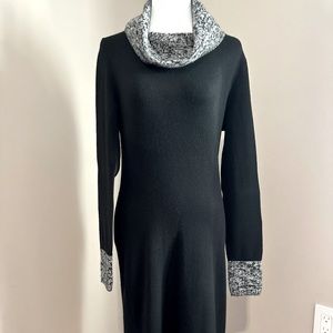 Cashmere sweater dress